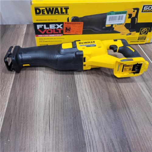 AS-IS DeWalt DCS389B FLEXVOLT 60V MAX Cordless Brushless Reciprocating Saw (Tool-Only)