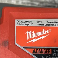 AS-IS Milwaukee FUEL 18-Volt Lithium-Ion Brushless Cordless Coil Roofing Nailer (Tool Only)