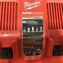 AS-IS Milwaukee 18-Volt Lithium-Ion Dual Bay Rapid Battery Charger
