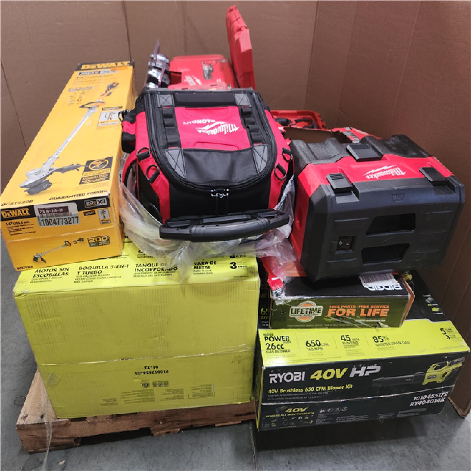 CALIFORNIA AS-IS TOOL PALLET