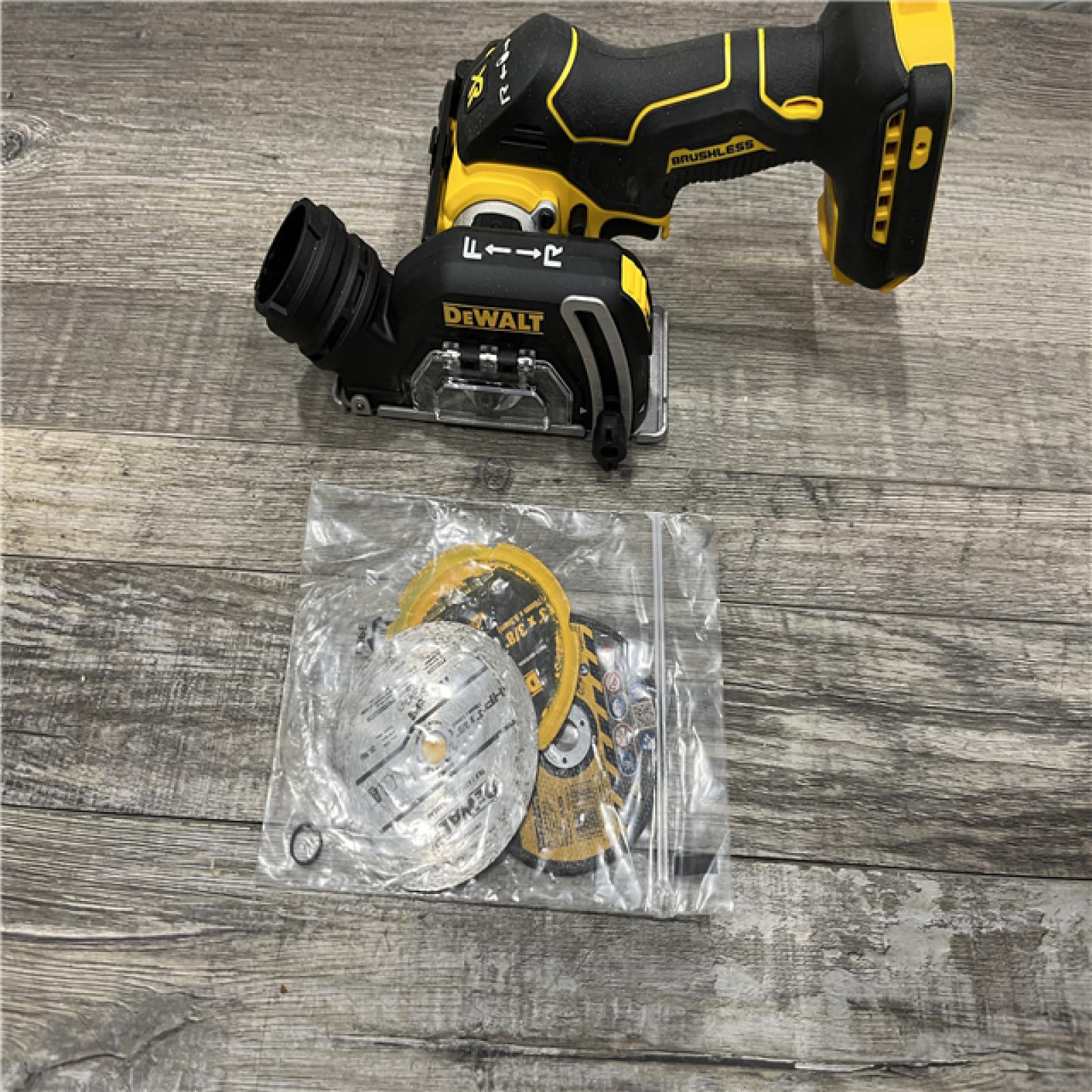 AS-IS DEWALT 20V XR Cordless 3 in. Cut-Off Tool (Tool Only)