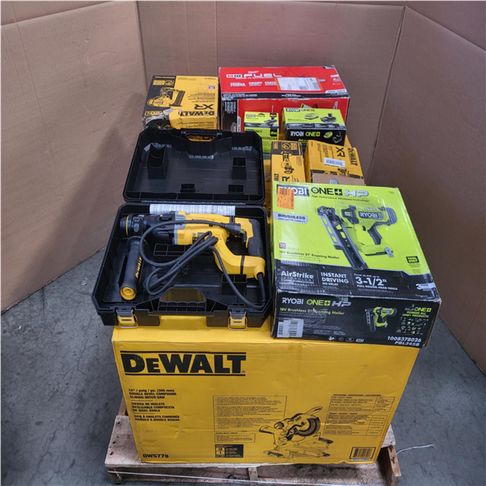CALIFORNIA AS-IS TOOL PALLET