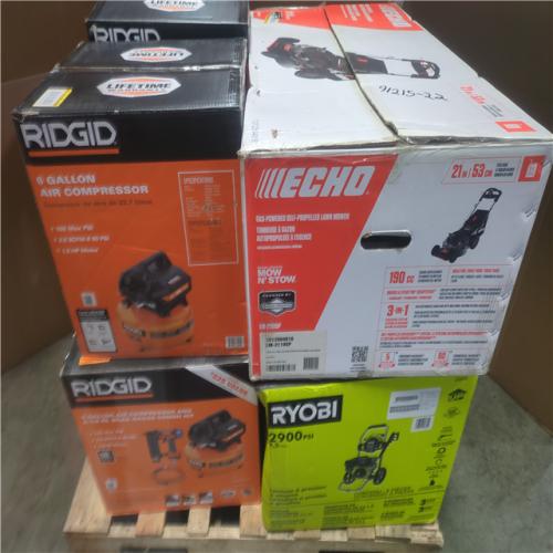 CALIFORNIA AS-IS OUTDOOR POWER EQUIPMENT