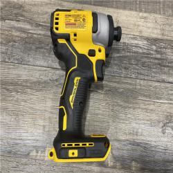 AS-IS DEWALT Atomic 20V Max Lithium-Ion Brushless Cordless Compact 1/4 in. Impact Driver Kit