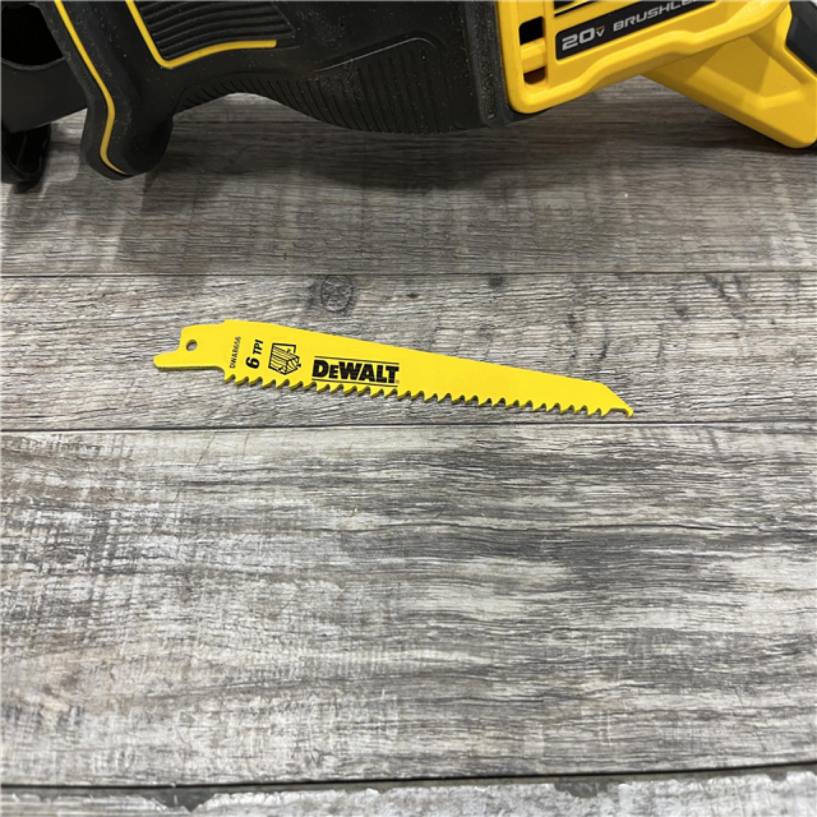 AS-IS DEWALT 20V MAX Cordless Brushless Reciprocating Saw (Tool Only)