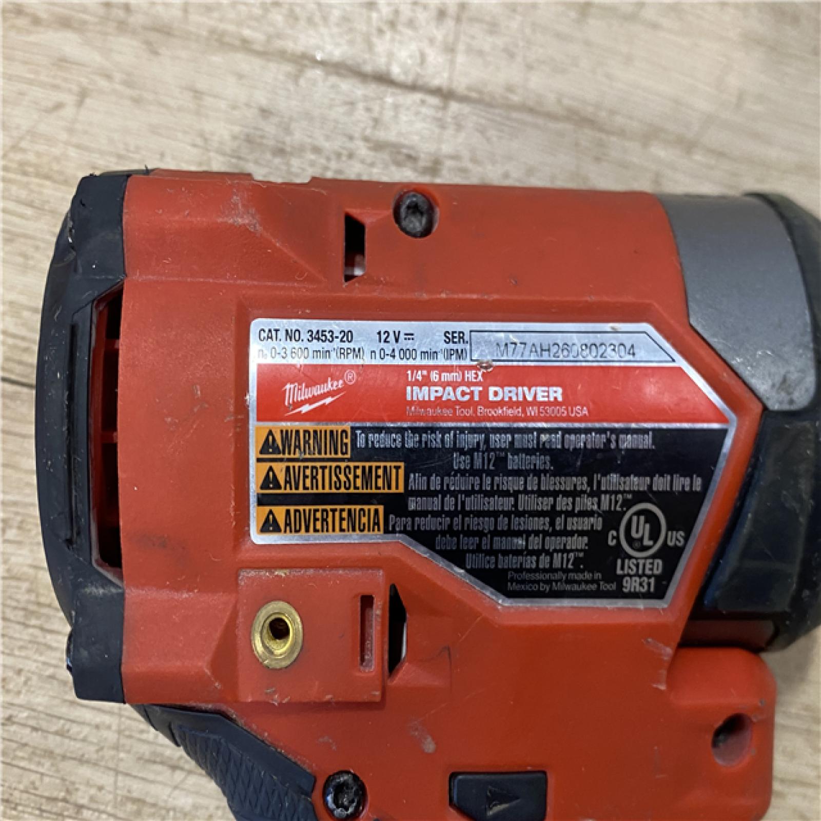 AS-IS Milwaukee FUEL 12-Volt Lithium-Ion Brushless Cordless Hammer Drill and Impact Driver Combo Kit