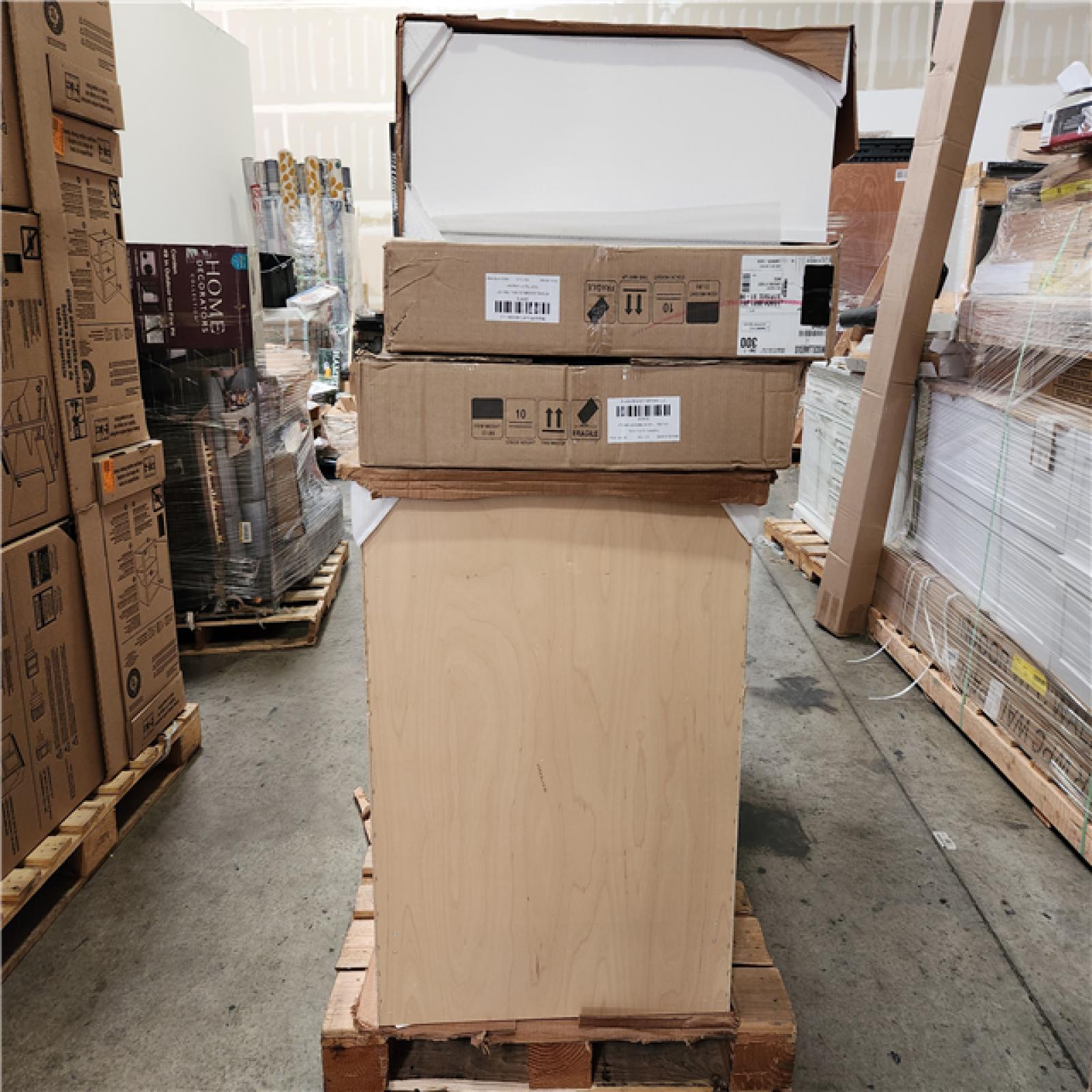 Phoenix AS-IS Mixed White Home Cabinets Pallet (8 Cabinets)