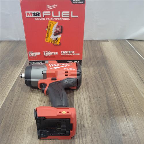 AS-IS  Milwaukee M18 FUEL 18V Lithium-Ion Brushless Cordless 1/2 in. Impact Wrench with Friction Ring (Tool-Only)