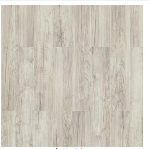 DALLAS LOCATION - TrafficMaster Lakeshore Pecan Stone 7 mm T x 7.6 in. W Laminate Wood Flooring (24.2 sqft/case) - 42 UNITS
