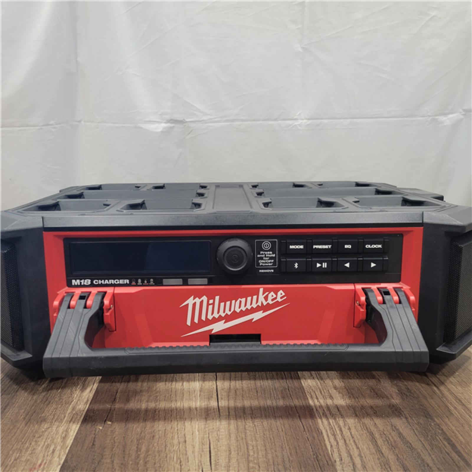 AS-IS Milwaukee  18V M18 PACKOUT Lithium-Ion Cordless Radio  (Tool Only)