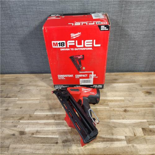 HOUSTON LOCATION - AS-IS Milwaukee 2839-20 M18 FUEL 15 Ga. 18 Volt Brushless Angled Finish Nailer (TOOL ONLY)
