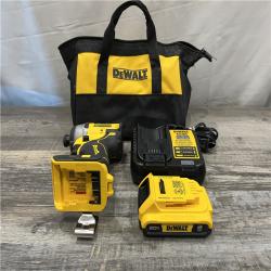 AS-IS DEWALT Atomic 20V Max Lithium-Ion Brushless Cordless Compact 1/4 in. Impact Driver Kit