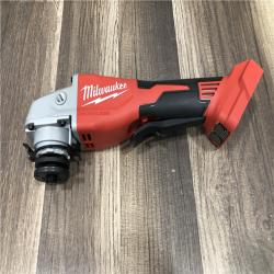 AS-IS Milwaukee 18V Lithium-Ion Brushless Cordless 4-1/2 in./5 in. Grinder w/Paddle Switch (Tool-Only)