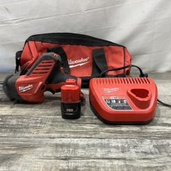 AS-IS Milwaukee 12V Lithium-Ion HACKZALL Cordless Reciprocating Saw Kit