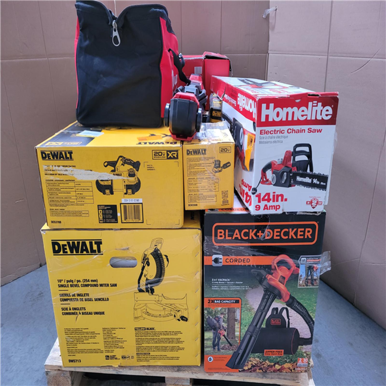 CALIFORNIA AS-IS TOOL PALLET