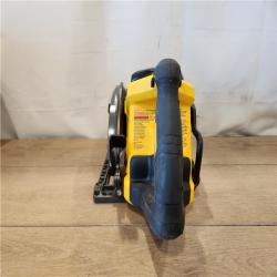 AS-IS- DEWALT FLEXVOLT 60V MAX Cordless Brushless 7-1/4 in. Wormdrive Style Circular Saw (Tool Only)