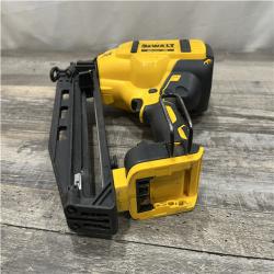 AS-IS DEWALT 20V MAX XR Lithium-Ion Electric Cordless 16-Gauge Angled Finishing Nailer (Tool Only)