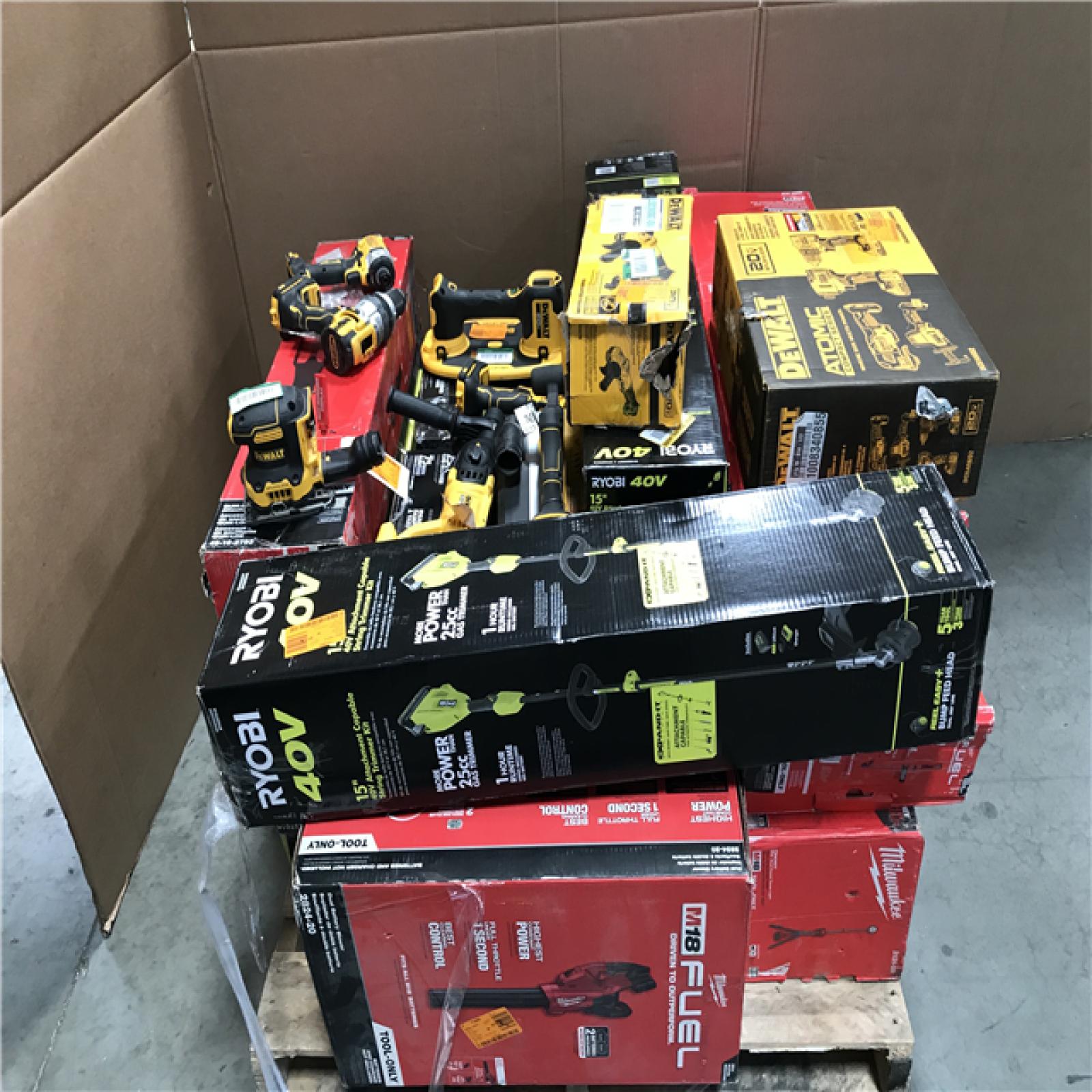CALIFORNIA AS-IS TOOL PALLET