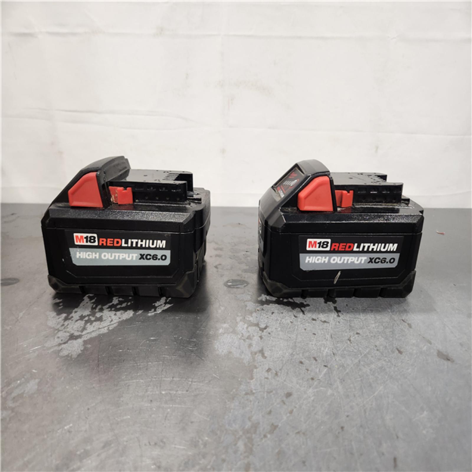 AS-IS- 6.0Ah for Milwaukee M18 Lithium XC 6.0 Extended Capacity Battery