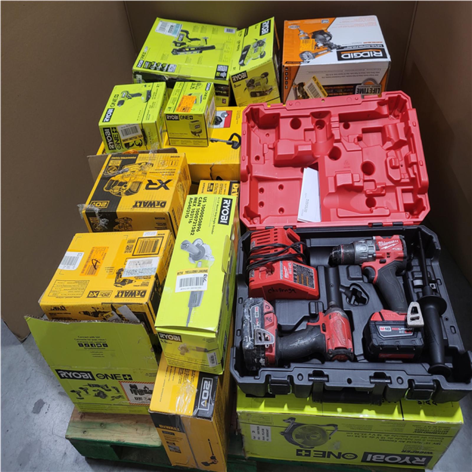 CALIFORNIA AS-IS TOOL PALLET