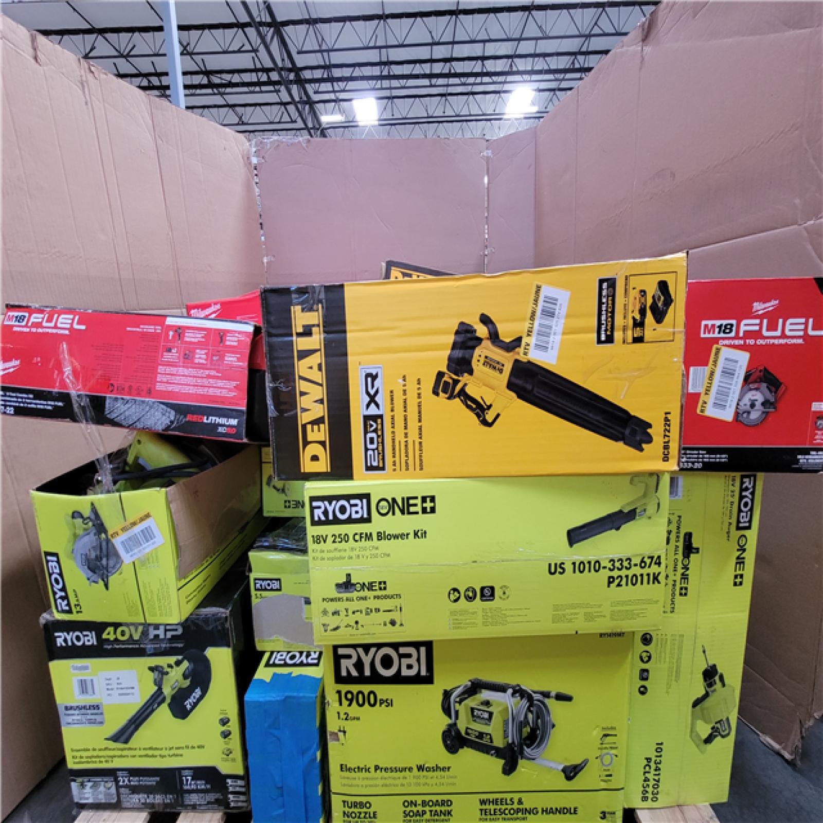 CALIFORNIA AS-IS TOOL PALLET