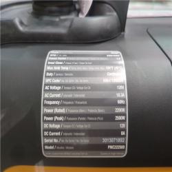 CALIFORNIA AS-IS DEWALT 2500W INVERTER GENERATOR