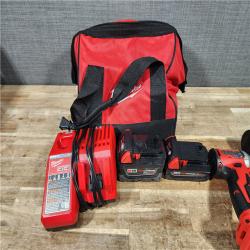 HOUSTON LOCATION - AS - IS Milwaukee 18-Volt Lithium-Ion Brushless Cordless Compact Hammer Drill/Impact Combo Kit
