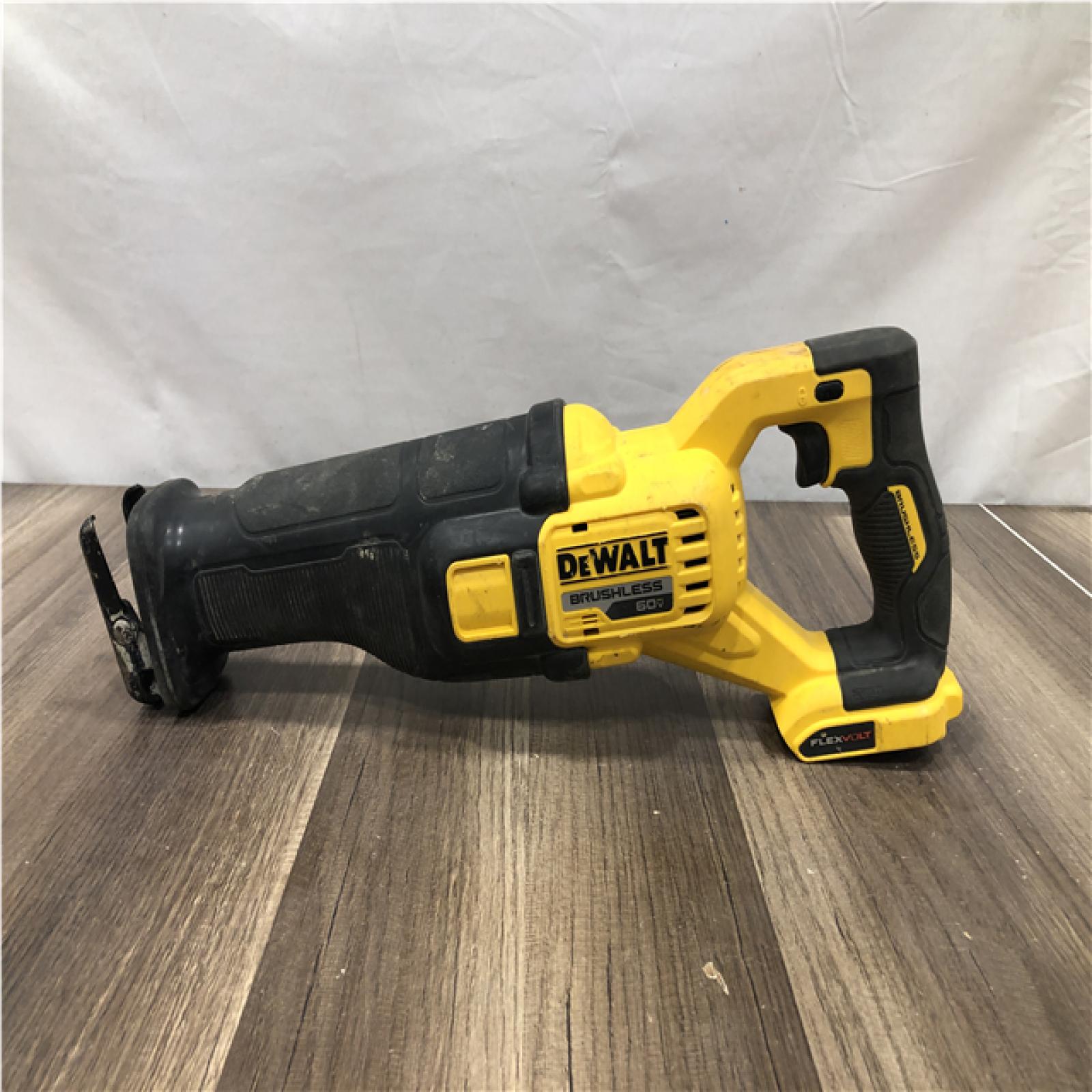 AS-IS DEWALT FLEXVOLT 60V MAX Cordless Brushless Reciprocating Saw (Tool Only)