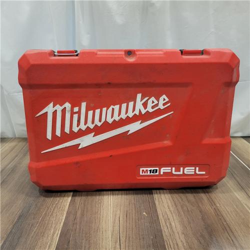 AS-IS MILWAUKEE M18 FUEL 18V Lithium-Ion Brushless Cordless Hammer Drill and Impact Driver Combo Kit (2-Tool) with 2 Batteries