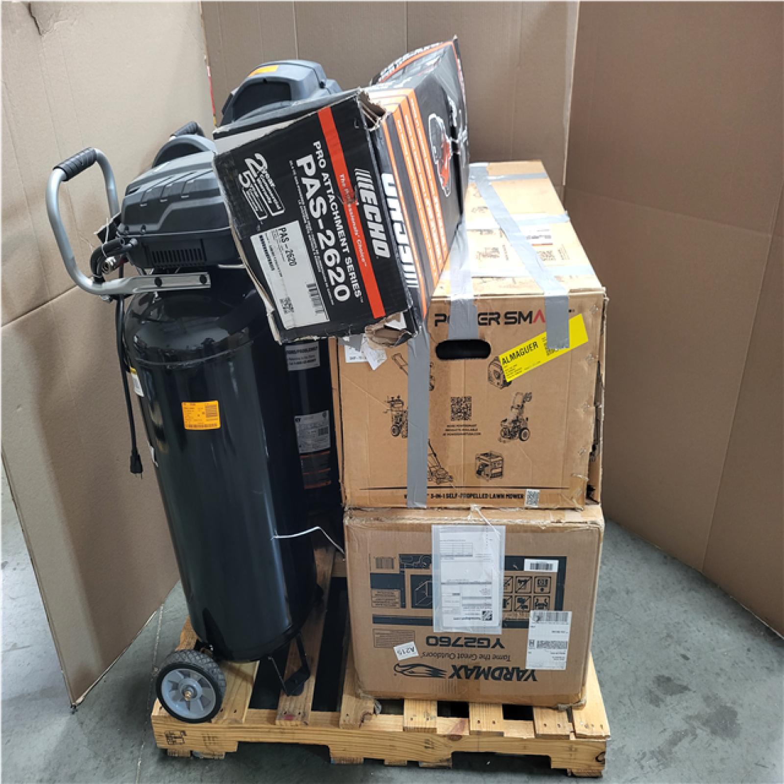 CALIFORNIA AS-IS OUTDOOR POWER EQUIPMENT