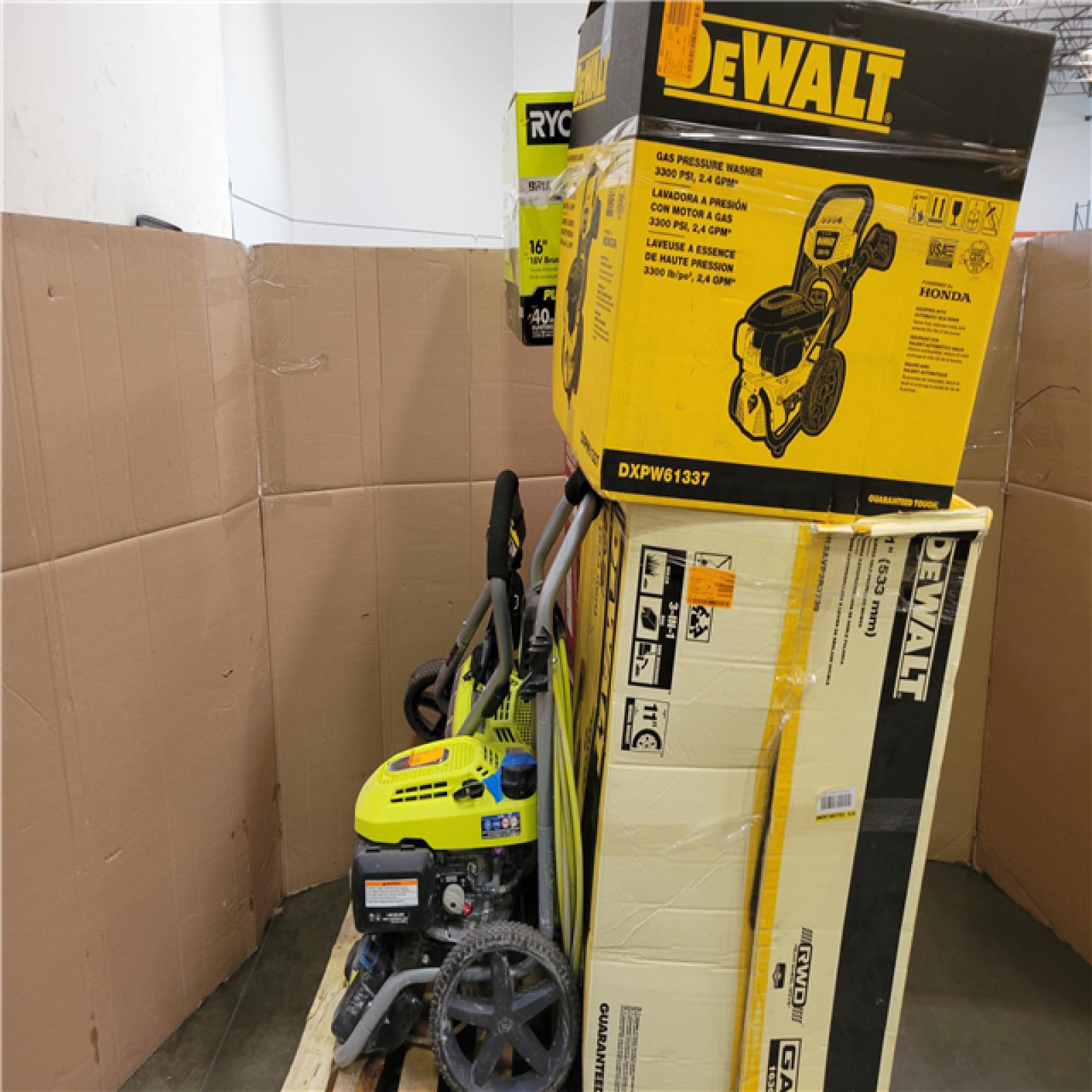 CALIFORNIA AS-IS OUTDOOR POWER EQUIPMENT