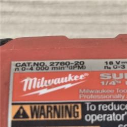 AS-IS Milwaukee M18 FUEL SURGE 18V Cordless 1/4 in. Hex Impact Driver Compact Kit