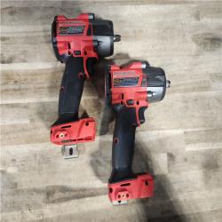 HOUSTON LOCATION - AS-IS MILWAUKEE 2 TOOL COMBO KIT W/ (2) BATTERY & CHARGER