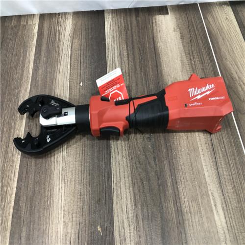 AS-IS Milwaukee 18V Lithium-Ion Cordless FORCE LOGIC 6 Ton Linear Utility Crimper with BG-D3 Jaw