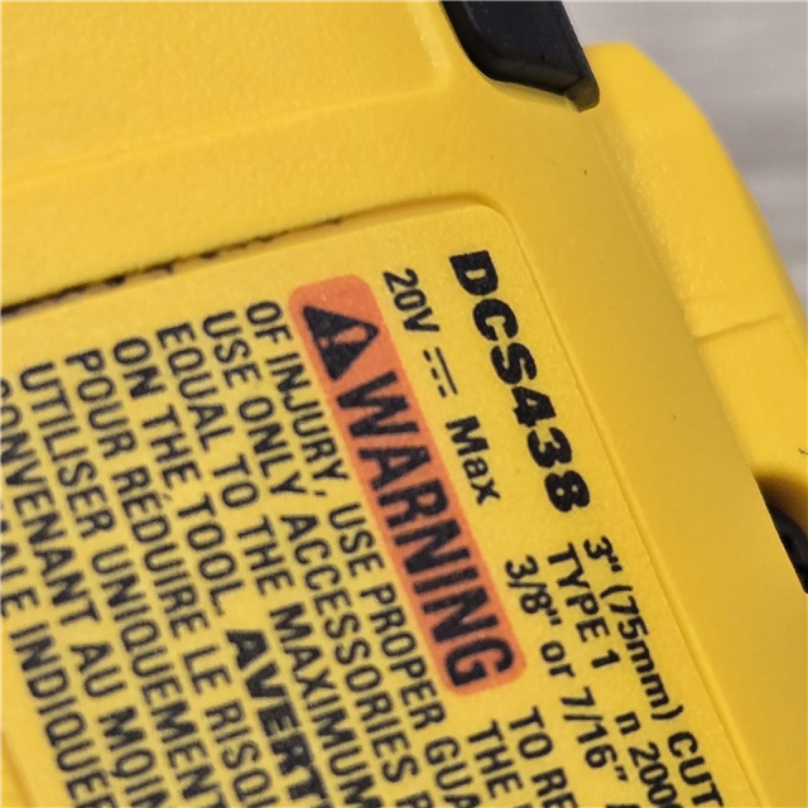AS-IS DeWalt 3in Compact Cut Off Tool (Tool-Only)