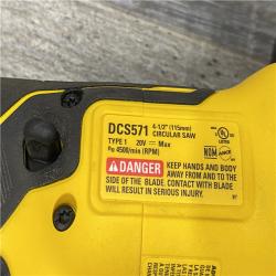 AS-IS DEWALT ATOMIC 20V MAX Cordless Brushless 4-1/2 in. Circular Saw (Tool Only)