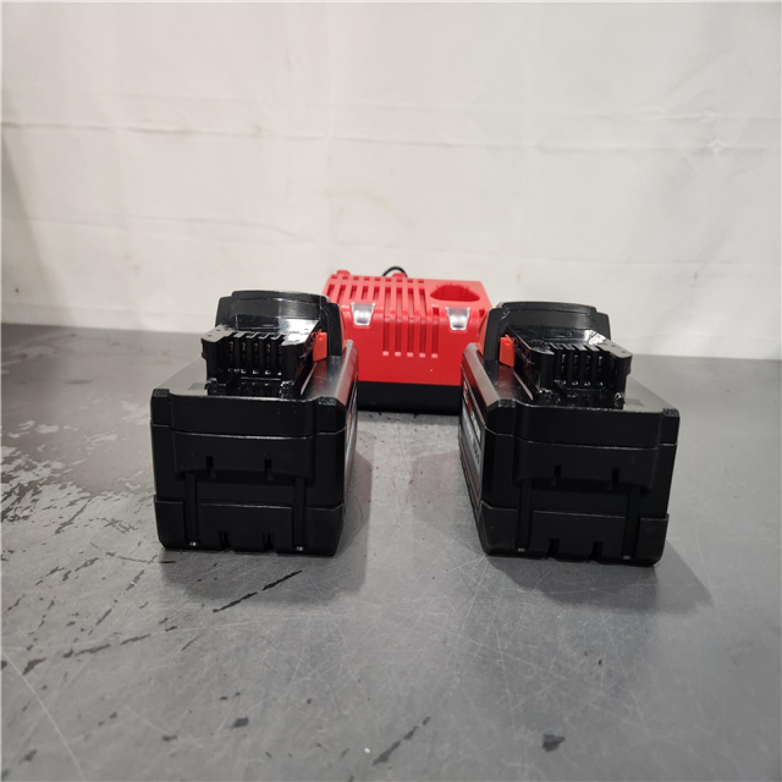 AS-IS- Milwaukee M18 Red Lithium High Output XC6.0 System Starter Kit