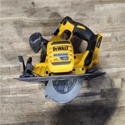 HOUSTON LOCATION - AS-IS DeWALT Flexvolt Max 7-1/4 60V Brushless Circular Saw (Tool Only)