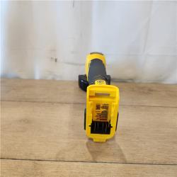 AS-IS- DEWALT 20V MAX XR Cordless Brushless 4.5 in. Paddle Switch Small Angle Grinder with Kickback Brake (Tool Only)