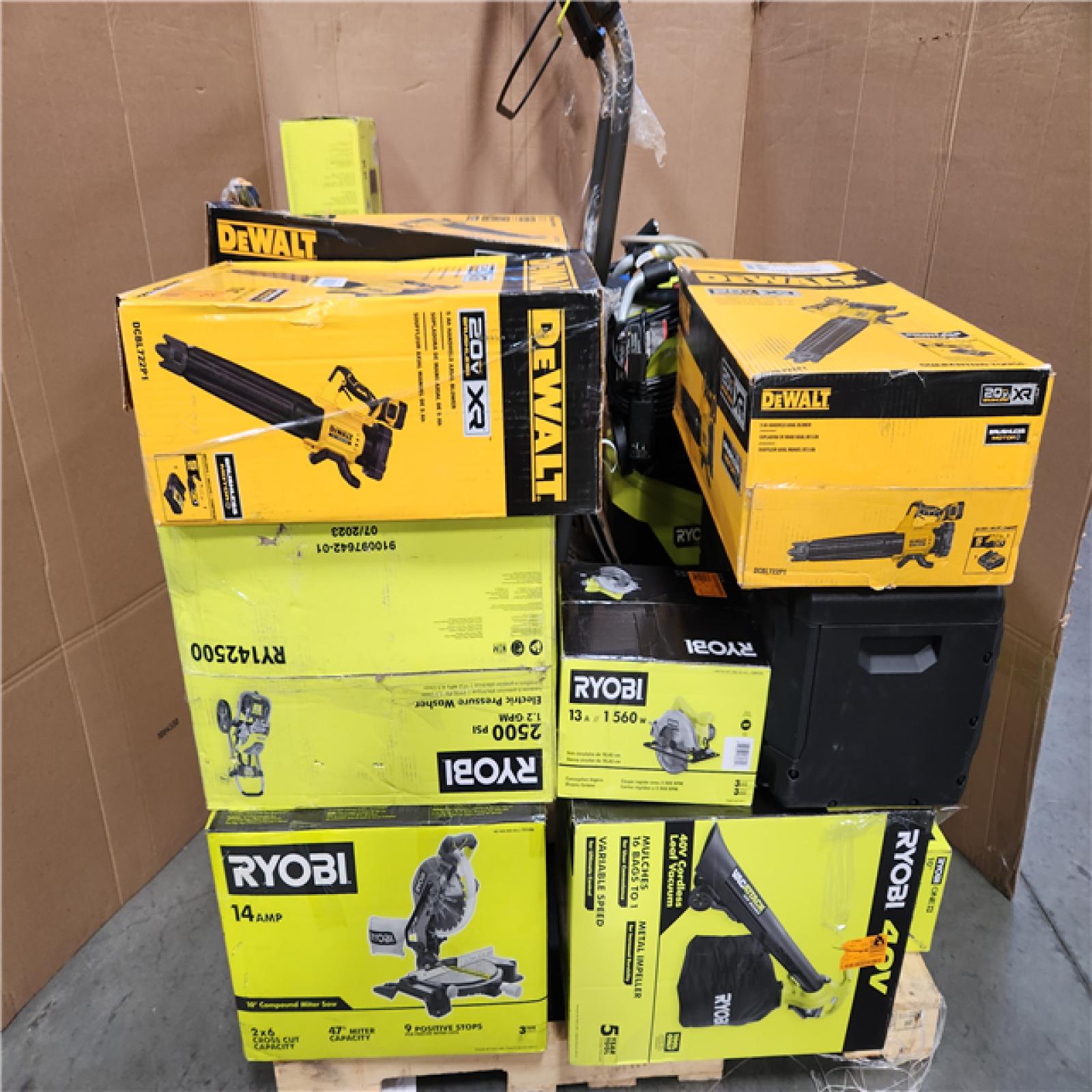 CALIFONIA  AS-IS TOOL PALLET