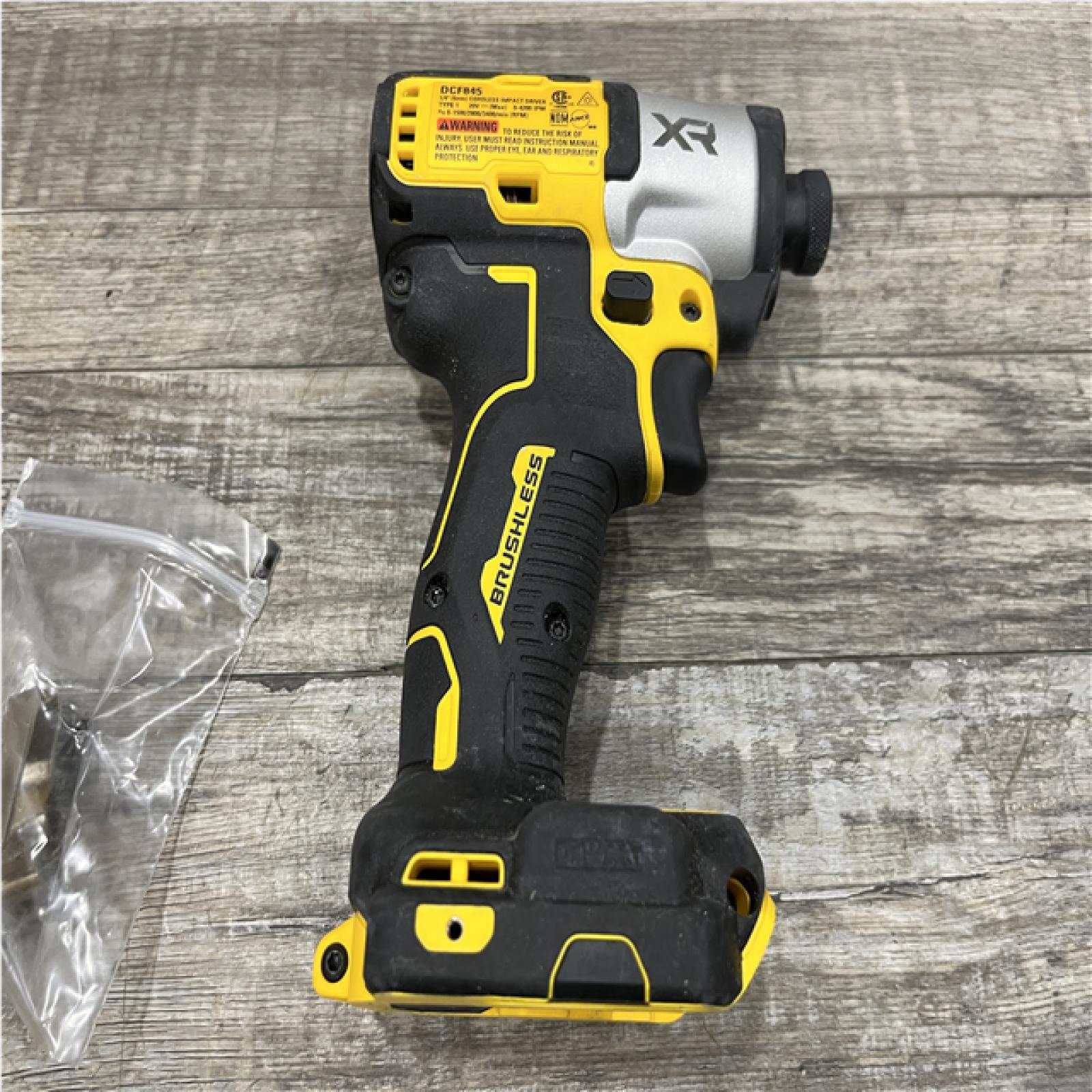 AS-IS DEWALT 20-Volt Maximum XR Cordless Brushless 1/4 in. 3-Speed Impact Driver (Tool-Only)
