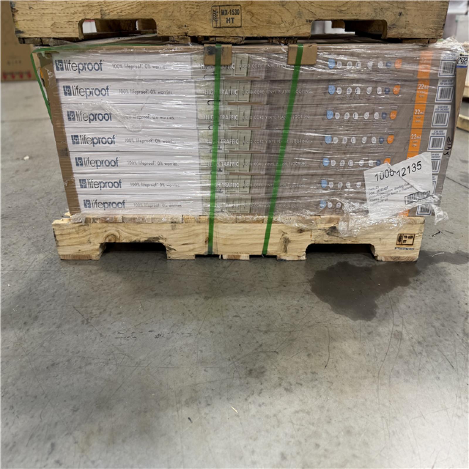 DALLAS LOCATION - Lifeproof Sterling Oak 22 MIL x 8.7 in. W x 48 in. L Click Lock Waterproof Luxury Vinyl Plank Flooring (20.1 sqft/case) PALLET -( 28 CASES)