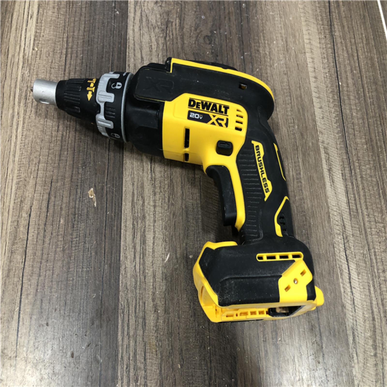AS-IS DEWALT XR 20V MAX Lithium-Ion Cordless Brushless Screw Gun (Tool Only)