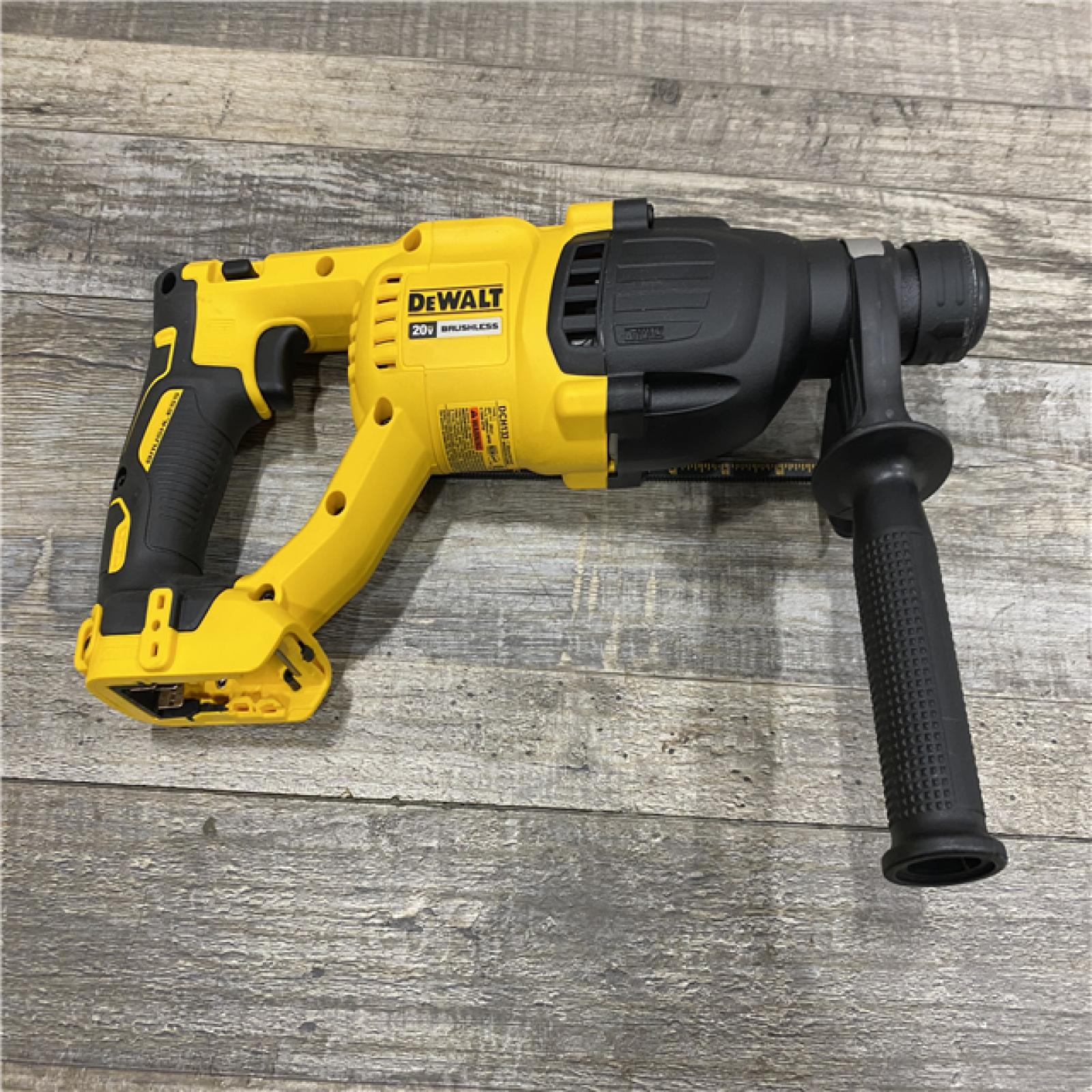 AS-IS DEWALT 20V MAX Cordless Brushless 1 in. SDS Plus D-Handle Concrete and Masonry Rotary Hammer (Tool Only)