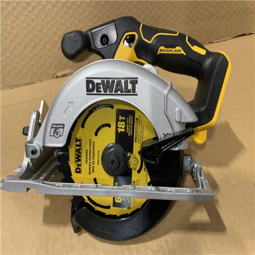 Good -DeWALT DCS565B 20V Max Brushless 6.5 Cordless Circular Saw (TOOL ONLY)
