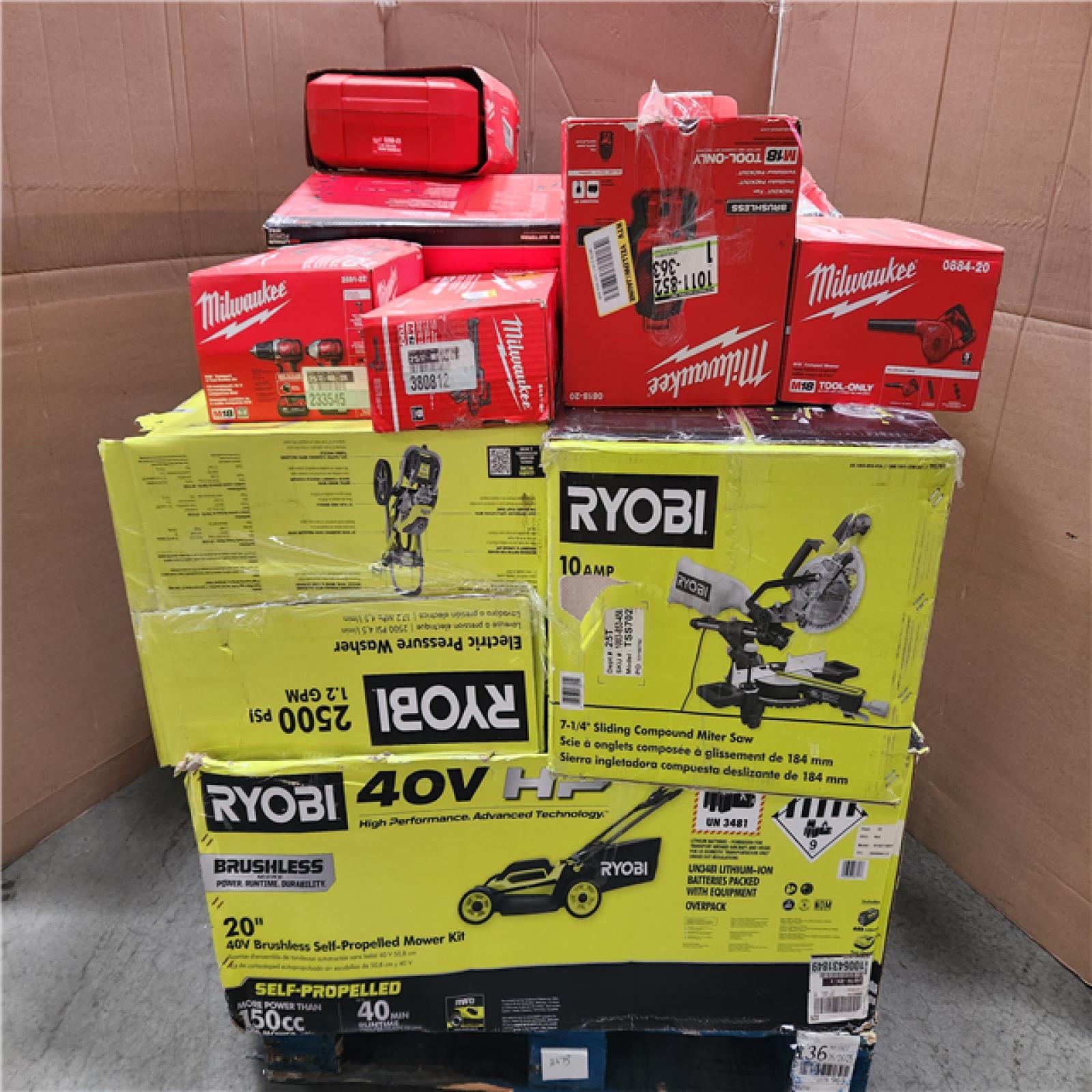 California As-Is Tool Pallet