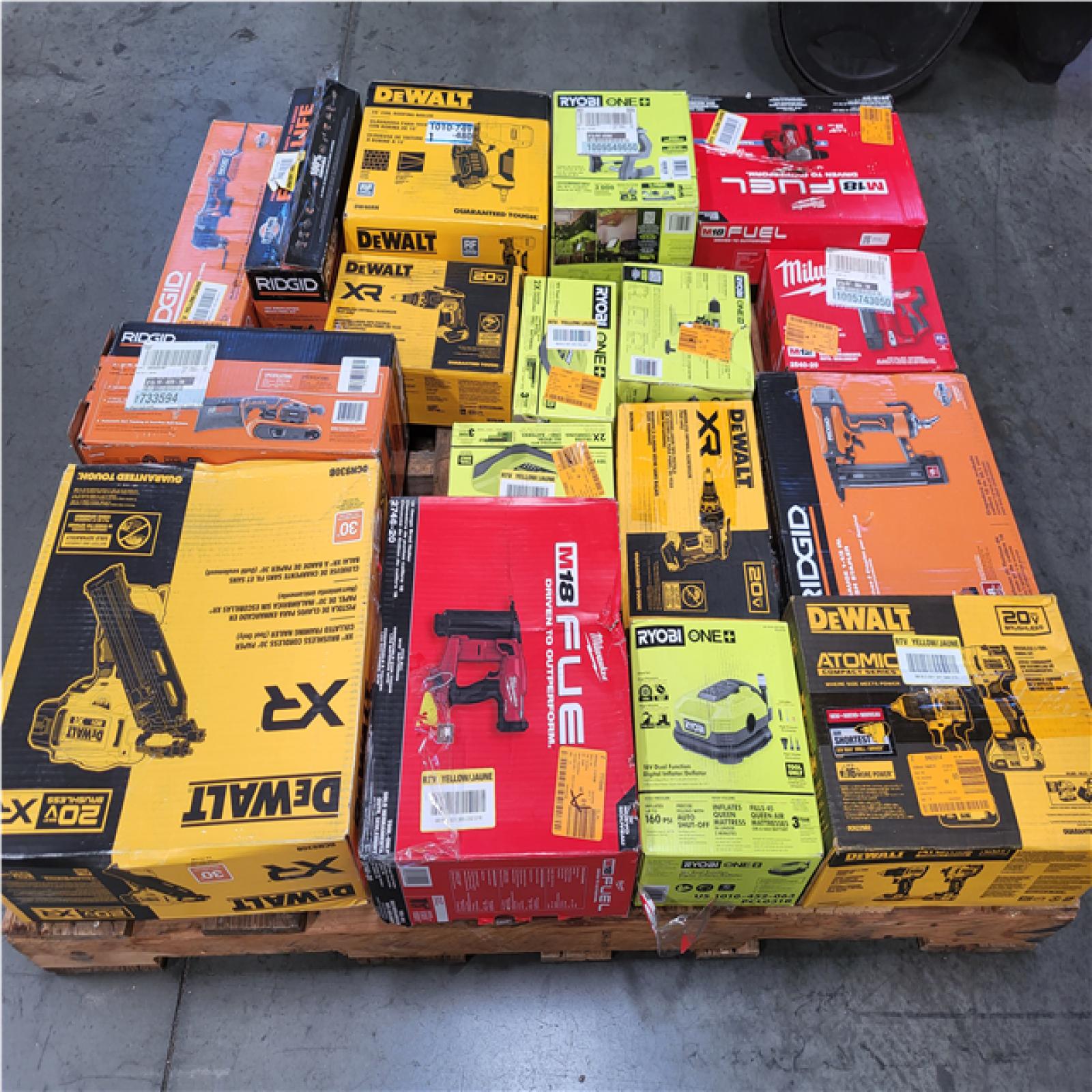CALIFORNIA AS-IS TOOL PALLET