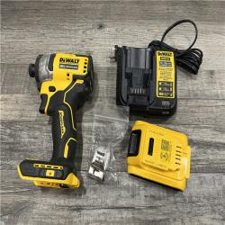 AS-IS DEWALT Atomic 20V Max Lithium-Ion Brushless Cordless Compact 1/4 in. Impact Driver Kit