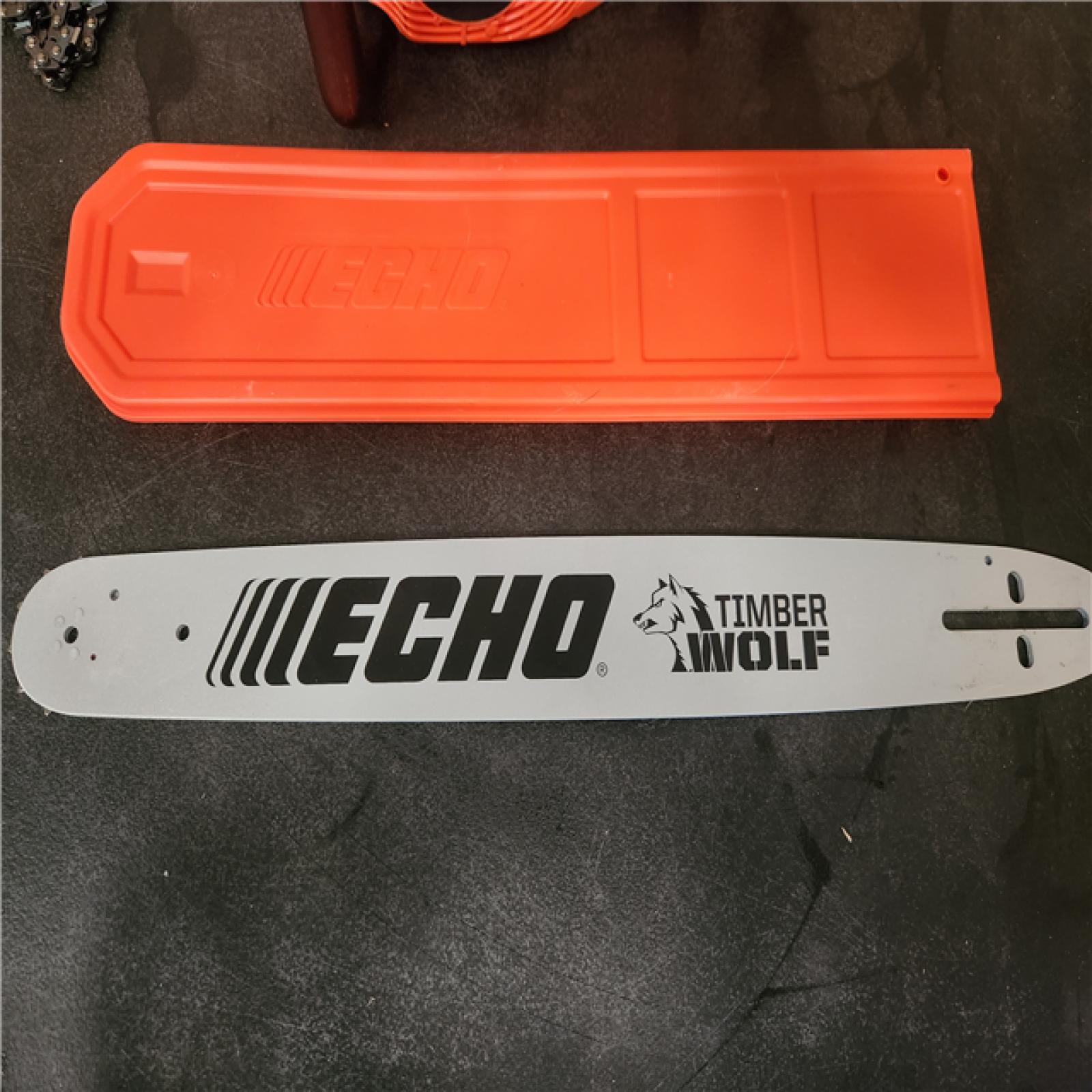 Phoenix NEW ECHO 20 in. 59.8 cc Gas 2-Stroke Rear Handle Timber Wolf Chainsaw