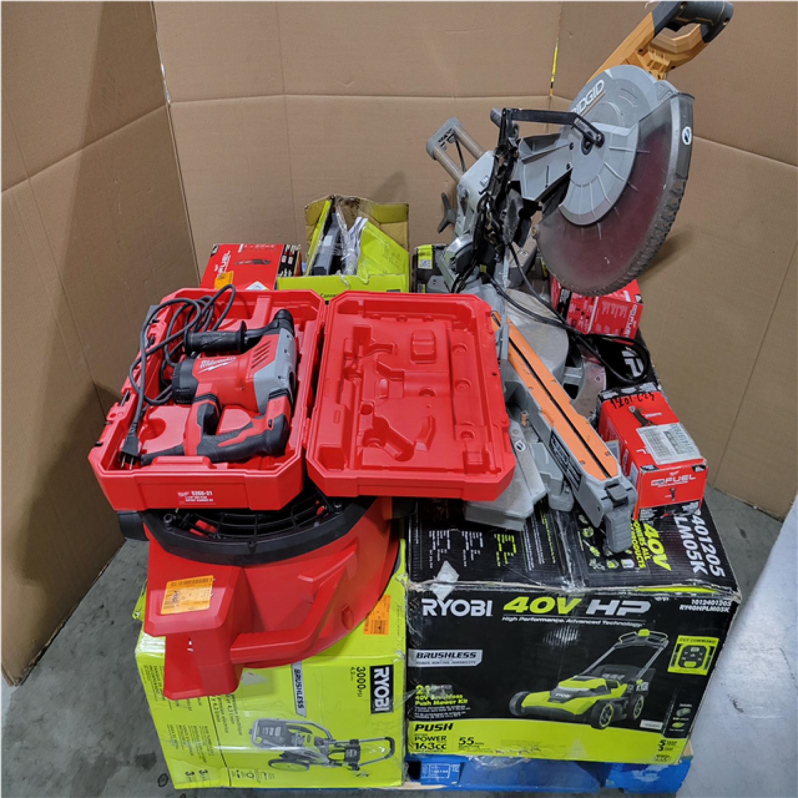 CALIFORNIA AS-IS TOOL PALLET